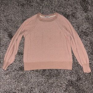 Knox Rose Soft Pink Textured Sweater